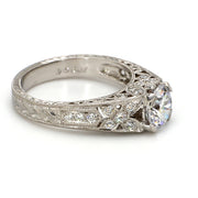 Pave Engagement Ring