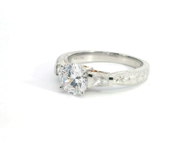 Threestone Engagement Ring