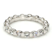 Precious-Prong Eternity Band