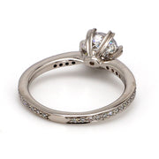 Pave Engagement Ring