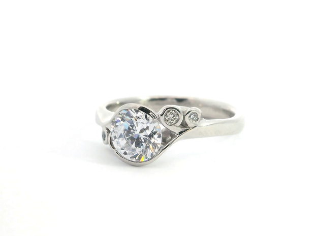 Pave Engagement Ring