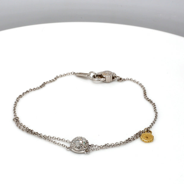 Diamond-Cluster Chain Diamond Bracelet