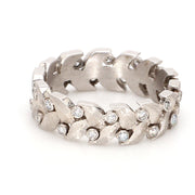 Floral Diamond Fashion Ring