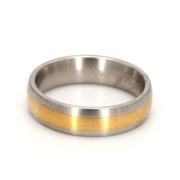 Semi-Rounded Matte Plain Metal Band