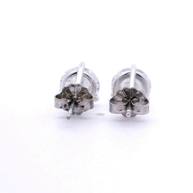 Lab-Grown Stud Diamond Earrings