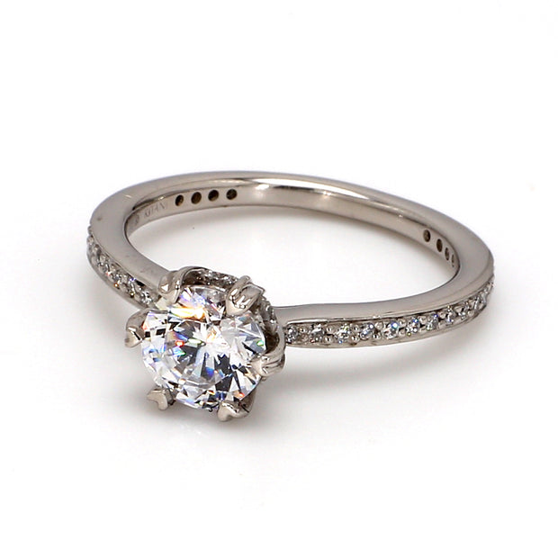 Pave Engagement Ring