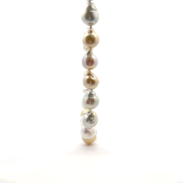 Baroque Pastel Pearl Necklace