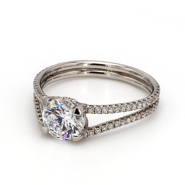 Pave Engagement Ring