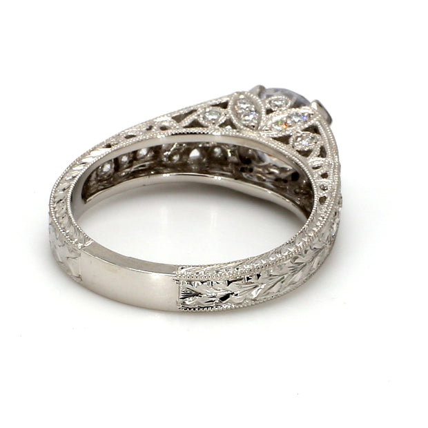 Pave Engagement Ring